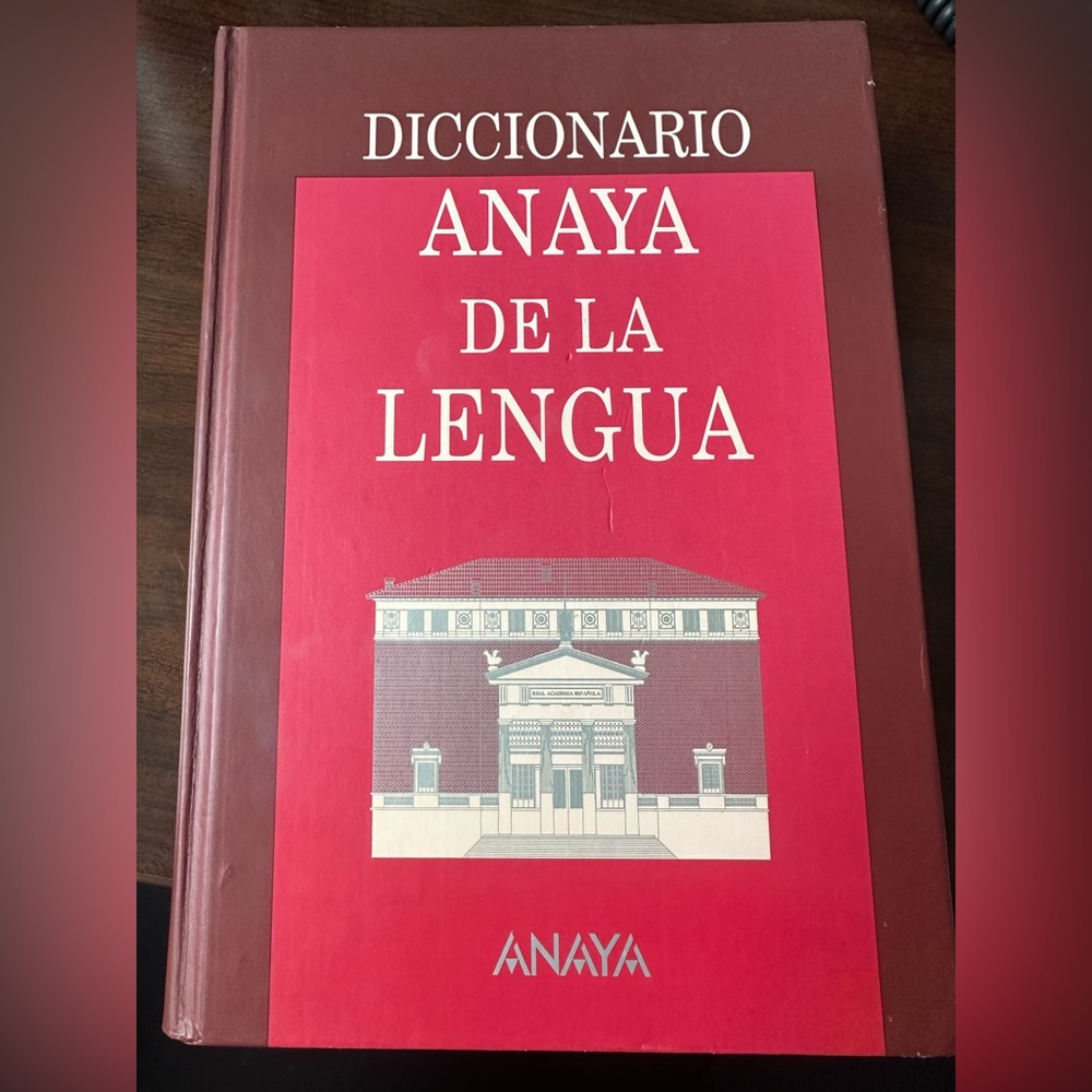 Diccionario Anaya de la Lengua, Spanish edition